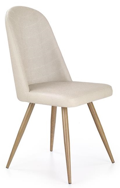 jídelní židle K214 - medový dub/tmavá smetana gallery main image