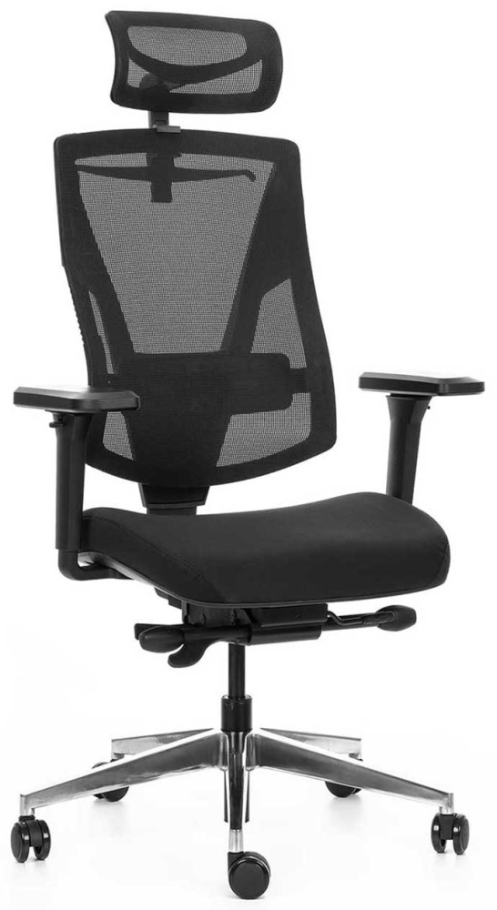 Kancelářská židle OAMA PLUS, černá gallery main image